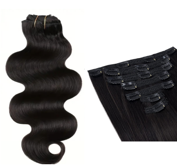 SV 9A Grade Premium Quality Clip-In Hair Extensions