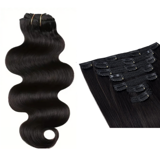 SV 9A Grade Premium Quality Clip-In Hair Extensions